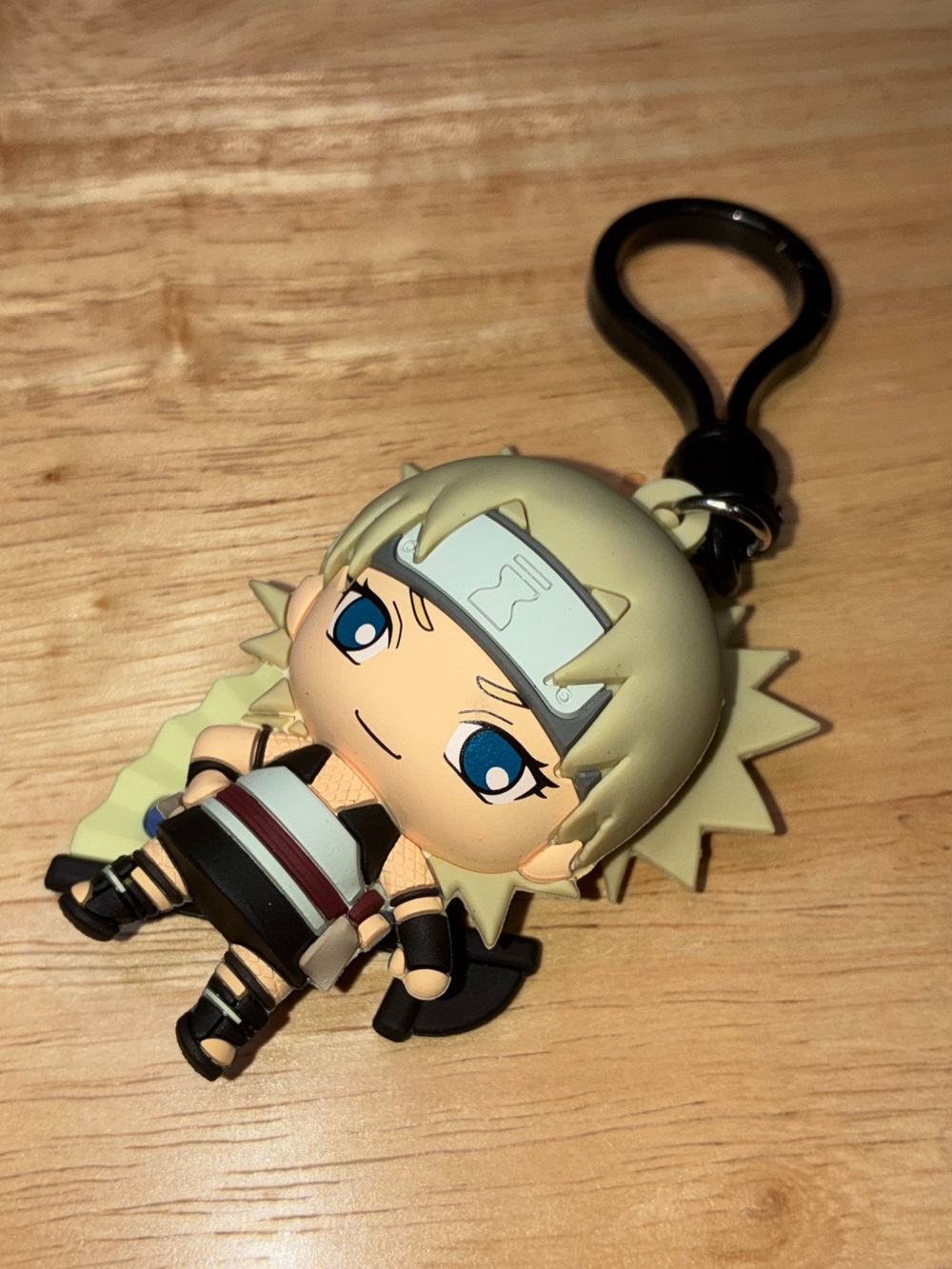 Naruto Shippuden Temari 3D Foam Bag Clip Keychain Series 4 - Picture 4 of 4